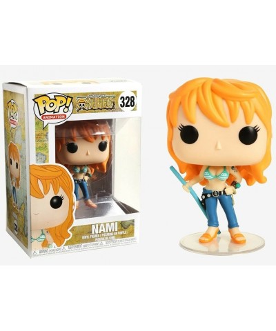 One Piece - Nami Funko Pop! Vinyl Figure (Bundled with Compatible Box Protector Case) Multicolor 3.75 inches $40.95 Action Fi...