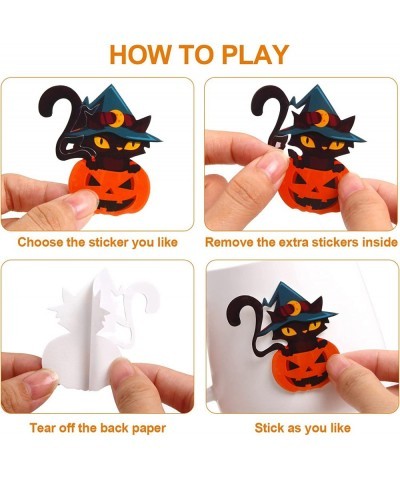 Halloween Foam Stickers Craft Sticker for Scrapbooking Party Decoration 500 Pcs $14.13 Kids' Stickers