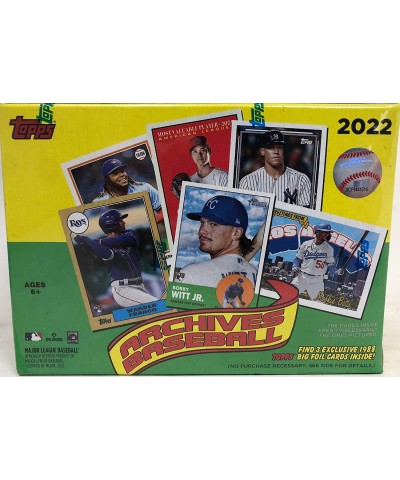 2022 Archives Baseball Blaster Box - 7 Packs Per Box $47.26 Trading Cards & Accessories