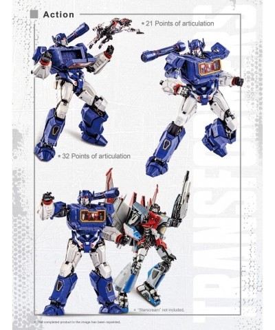 Transformers Soundwave Ravage Figure Model Kit – Cybertron Easy to Assemble 3D Articulated Action Pre Painted Collectible Ser...