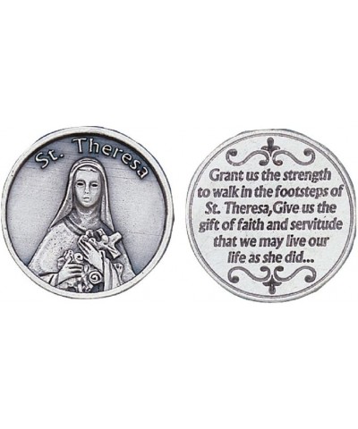 St. Therese Pocket Coin Token Finely Engraved $14.86 Money & Banking Play Toys