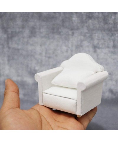 1:12 Scale Doll House Miniature Sofa Armchair Pillow DIY Doll House Furniture Accessory $30.26 Dollhouse Accessories