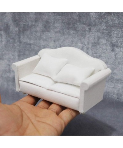 1:12 Scale Doll House Miniature Sofa Armchair Pillow DIY Doll House Furniture Accessory $30.26 Dollhouse Accessories