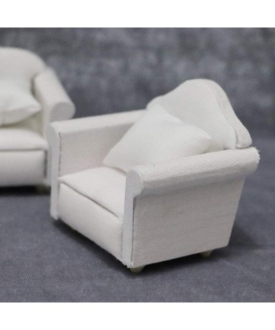 1:12 Scale Doll House Miniature Sofa Armchair Pillow DIY Doll House Furniture Accessory $30.26 Dollhouse Accessories