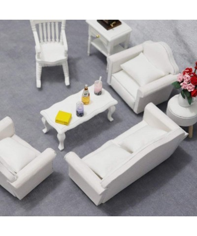 1:12 Scale Doll House Miniature Sofa Armchair Pillow DIY Doll House Furniture Accessory $30.26 Dollhouse Accessories