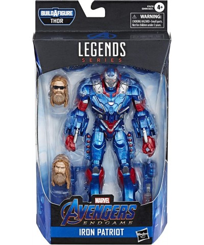 Marvel Legends Series Endgame 6" Collectible Action Figure Iron Patriot Collection Includes 4 Accessories $65.64 Action Figures