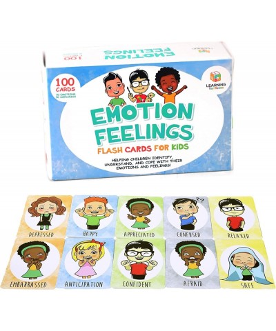 Feelings Flashcards Game Emotion Cards for Learning Emotions with Emotion Faces Therapy Cards A Social Emotional Intelligence...