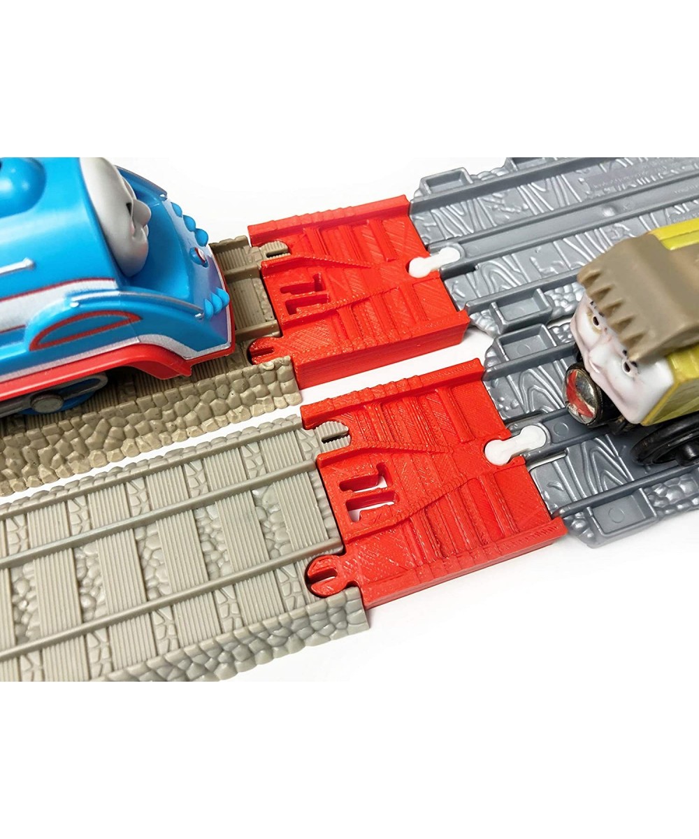 Adapters Compatible with Take-n-Play to 2009 Brown Trackmaster Train Tracks (Red) $15.51 Toy Train Set Tracks