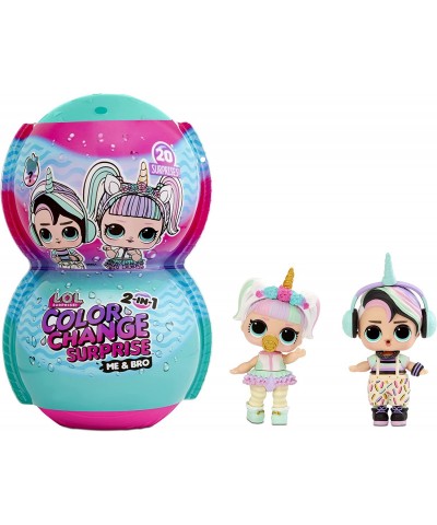 2-n-1 LOL Surprise Me & My Bro Color Change Surprise? with 20 Surprises - Great Gift for Kids Ages 4+ $20.28 Dolls