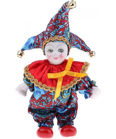 Clown Doll Angle Model Porcelain Triangel Doll for Halloween Decoration Ornaments Home Table Desk Top Decor 6inch - B $27.26 ...