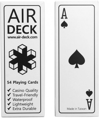 The Ultimate Travel Playing Cards (White) $16.64 Card Games