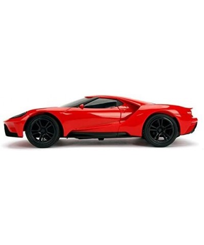 Hyperchargers 1:16 Big Time Muscle R/C '17 Ford GT Vehicle Ready to Run USB Charging Radio Control Car red red w/ White Strip...