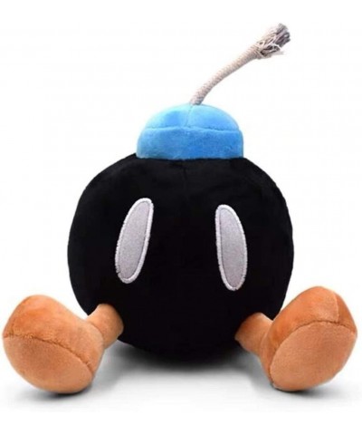 Bob-omb Bomb Red Black Plush Toy Set for Children Kids Gifts New 5.5 Inches $28.13 Plush Figure Toys