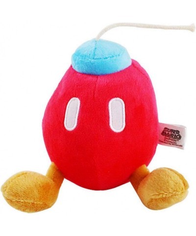 Bob-omb Bomb Red Black Plush Toy Set for Children Kids Gifts New 5.5 Inches $28.13 Plush Figure Toys