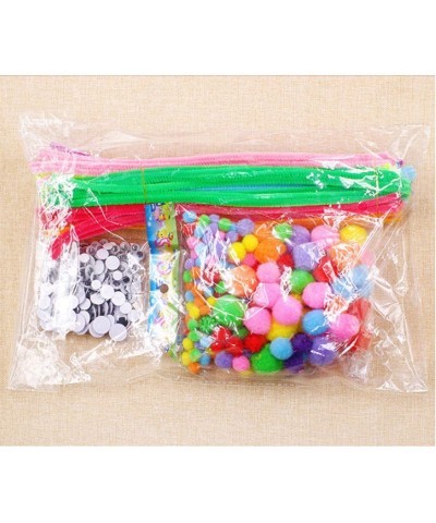 Crafts DIY Art Supplies Pom Pom Pipe Cleaners Wiggle Eyes and Craft Sticks Non-Woven Felt Fabric Sheets $18.22 Kids' Drawing ...