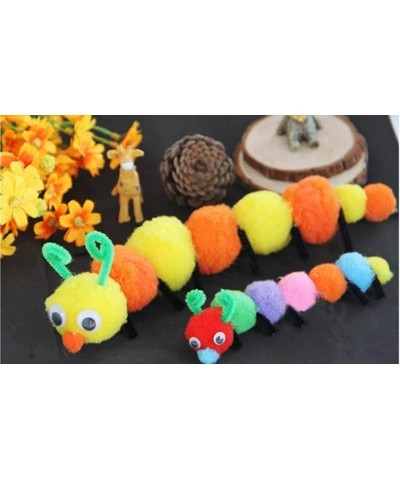 Crafts DIY Art Supplies Pom Pom Pipe Cleaners Wiggle Eyes and Craft Sticks Non-Woven Felt Fabric Sheets $18.22 Kids' Drawing ...