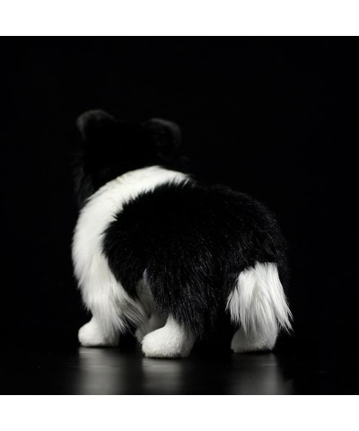 Lifelike Border Collie Plush Dolls Puppy Stuffed Animals Toys 11" Long $47.90 Stuffed Animals & Teddy Bears