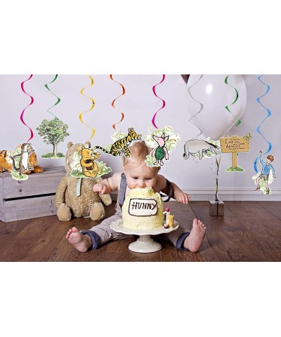 18 Pcs Winnie Hanging Swirls Cute Winnie Party Decorations The Pooh Baby Shower Decorations Winnie Theme Birthday Party Suppl...