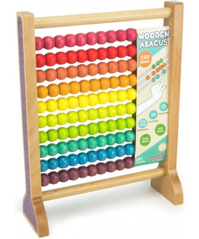 Wooden Abacus Classic Counting Tool Counting Frame Educational Toy with 100 Colorful Beads $40.34 Early Development & Activit...