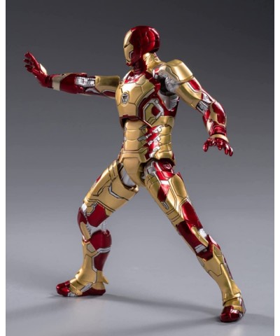 irоnman Action Figure Action Figure Irοnman Toy Metal Painted 20-Joint Removable Model Toy Irοnman Movie Series - 10th Annive...