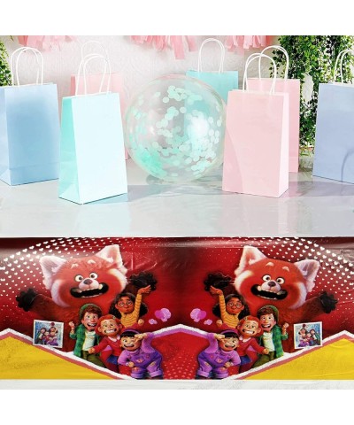 2Pcs Red Panda Tablecloth for Turning Red Table Cover Quinceanera Decorations Birthday Party Supplies Decorations $14.82 Kids...