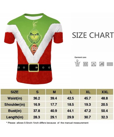 Adults Shirts Men's Short Sleeve Shirts 3D Print Tshirt Suitable for Men Women Youth $33.42 Kids' Dress-Up Accessories