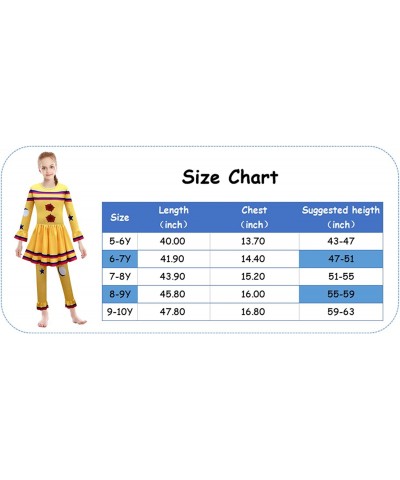 Kids Clown Costume Dress Halloween Cosplay Outfits with Mask 5-10Y $37.24 Kids' Costumes