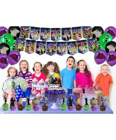 Birthday Party Supplies Party Decorations Set Includes Happy Birthday Banner Balloons Cake Toppers and Cupcake Toppers for Ki...