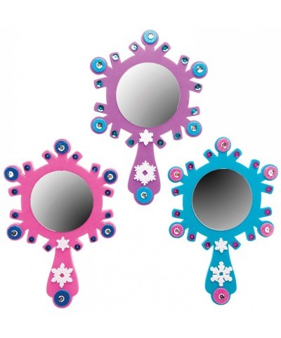 Snow Princess Mirror Kits Arts and Crafts for Kids (Pack of 4) Assorted (AT174) $16.96 Craft Kits