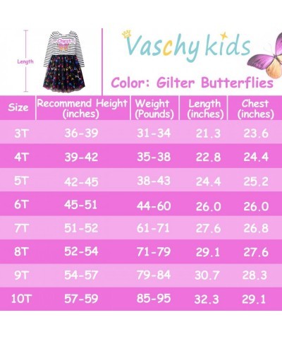 Tulle Dress for Girls Cute Casual Ruffle Princess Outfit Clothes Toddler/Little/Big Kid Girls Clothing Size 2-10T $35.10 Kids...