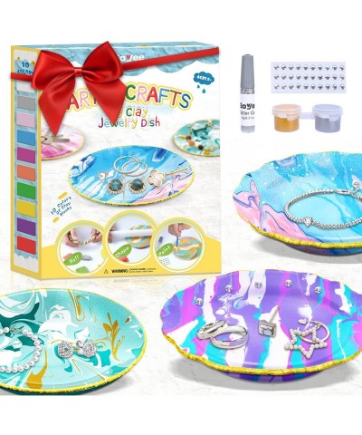 DIY Craft Kits Jewelry Dish Making Arts and Crafts for Girls Ages 8-12 Clay Art Projects Crafts for Kids - Teen Girl Gifts Cr...