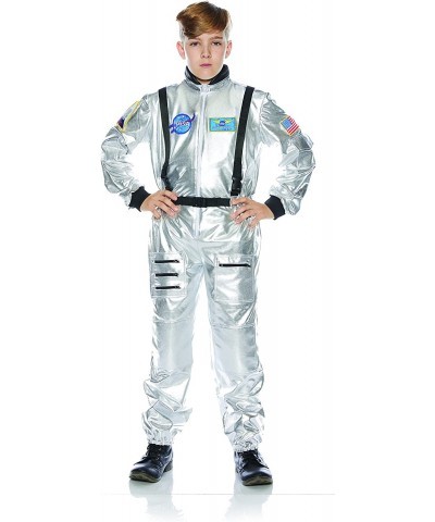 Astronaut Silver Child Space Explorer Costume $45.44 Kids' Costumes