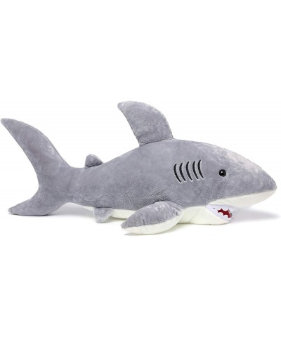 Giant Shark Stuffed Animal Giant Stuffed Shark Plush 51" Large Shark Plush Pillow Toy Gift for Kids Girlfriend Gray $76.64 Ki...