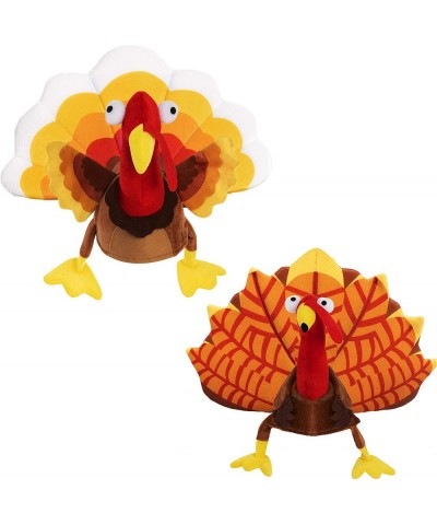 2 Pack Turkey Sitting Hats Silly for Thanksgiving Night Event Dress-up Party Thanksgiving Decoration Role Play Carnival Cospl...