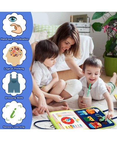 Busy Board Montessori Toys for Toddler Sensory Activity Board for Preschool Educational Learning Toys Toddler Travel Toys for...