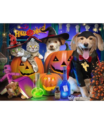 Halloween Pets Jigsaw Puzzle 550 Piece $29.13 Jigsaw Puzzles