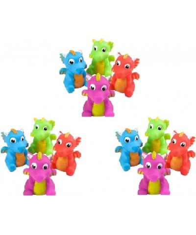 Dragon Squirts Set of 12 Playful Bathtub and Birthday Party Goody Bag Toys $26.74 Bathtub Toys