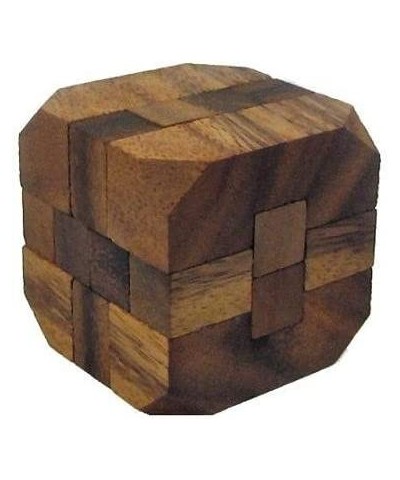 6 Wooden Puzzle Gift Set in A Wood Box - 3D Unique IQ Puzzles $51.06 Brain Teaser Puzzles