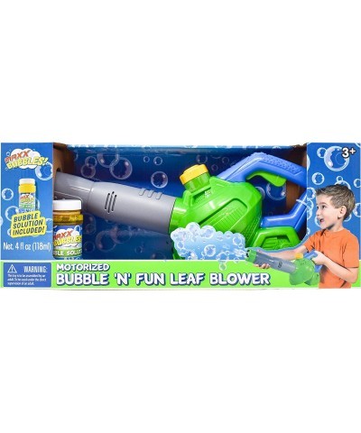 Maxx Bubbles Toy Bubble Leaf Blower with Refill Solution – Bubble Toys for Boys and Girls - Outdoor Summer Fun for Kids and T...