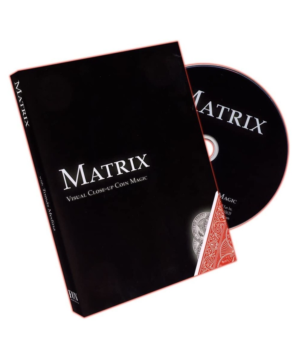 Matrix : Visual Close-Up Coin Magic by Tomas Medina Magic Trick Products-DVD $23.44 Magic Kits & Accessories