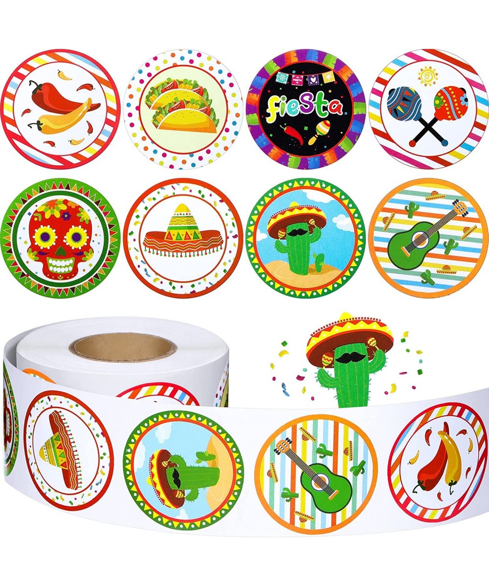 500 Pcs Fiesta Party Stickers Mexican Decorations Mexican Theme Stickers Mexican Party Favors for Kids Fiesta Scrapbook Stick...