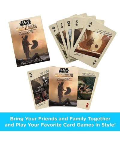 Star Wars Playing Cards - Art of The Mandalorian Themed Deck of Cards for Your Favorite Card Games - Officially Licensed Star...