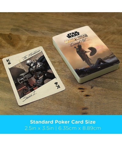 Star Wars Playing Cards - Art of The Mandalorian Themed Deck of Cards for Your Favorite Card Games - Officially Licensed Star...