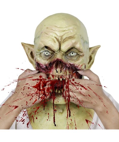 Vampire Mask Scary Dracula Monster Halloween Costume Party Horror Demon Zombie (earthy yellow) $28.63 Kids' Dress-Up Accessories