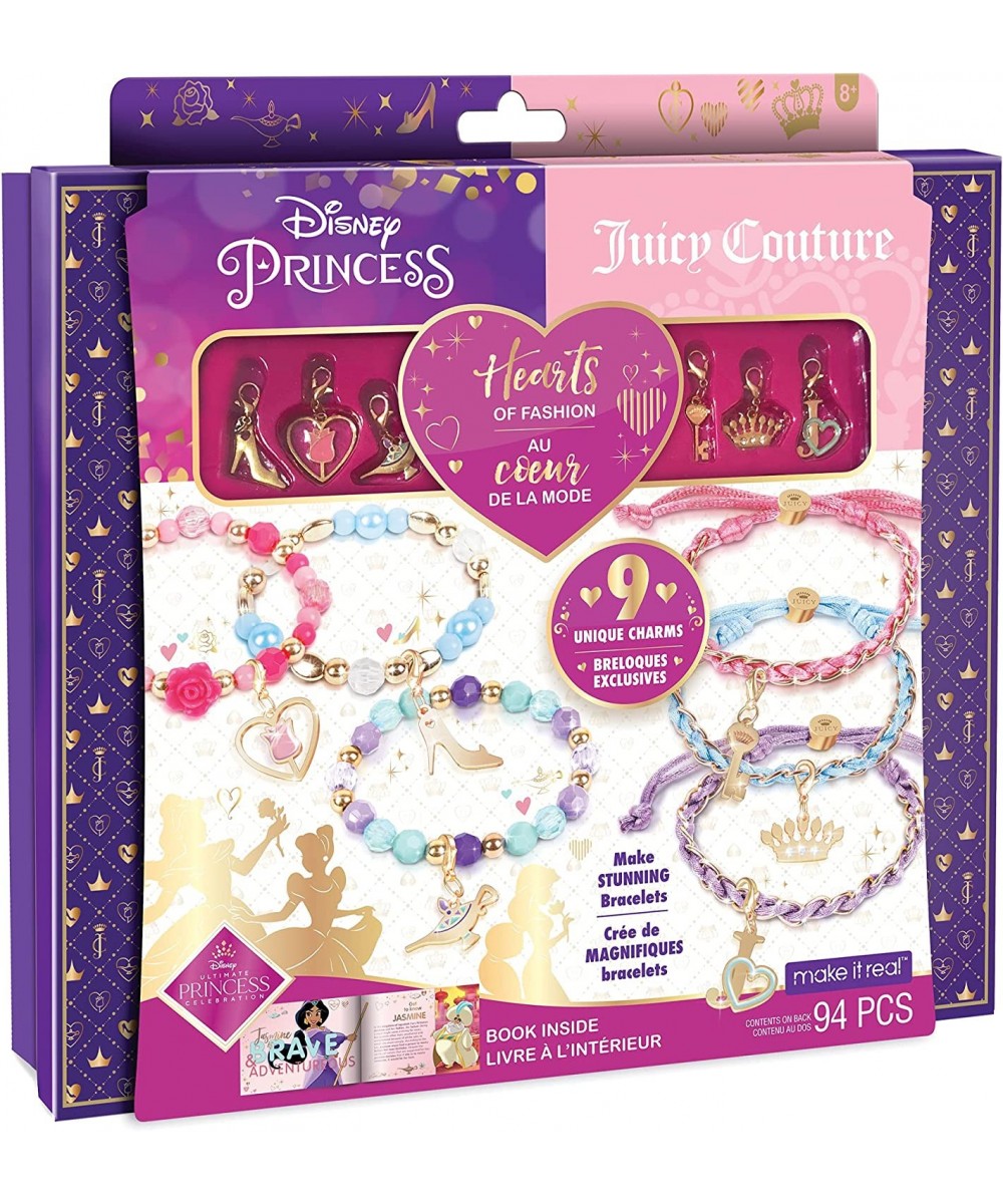 Disney Princess X Juicy Couture Hearts of Fashion - DIY Charm Bracelet Making Kit w/ Disney & Juicy Couture Charms - Arts & C...