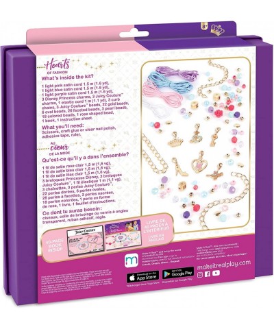 Disney Princess X Juicy Couture Hearts of Fashion - DIY Charm Bracelet Making Kit w/ Disney & Juicy Couture Charms - Arts & C...