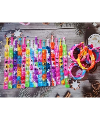 30 Packs Bulk Halloween Fidget Bracelet for Kids Boys Girls Classroom Birthday Activity Party Favors Prizes $22.04 Kids' Part...