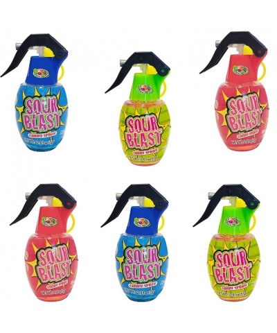 Candy Spray Comes in Three Different Flavors Strawberry Splash Blue Raspberry Blast Sour Watermelon Blast Kosher Certified 2....