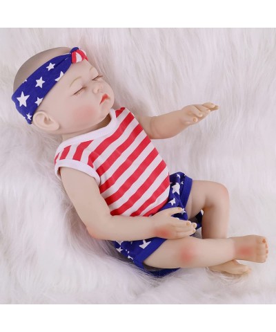 Reborn Baby Dolls Silicone Full Body Realistic 18 Inch Lifelike Soft Vinyl Girl Dolls with Kitten Cat Toy Birthday Gifts for ...