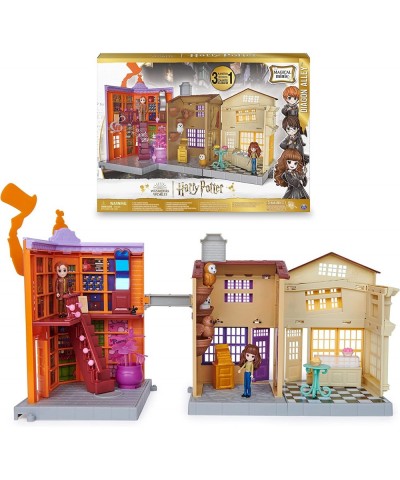 Harry Potter Magical Minis Diagon Alley 3-in-1 Playset with Lights & Sounds 2 Figures 21 Accessories Kids Toys for Ages 6 and...